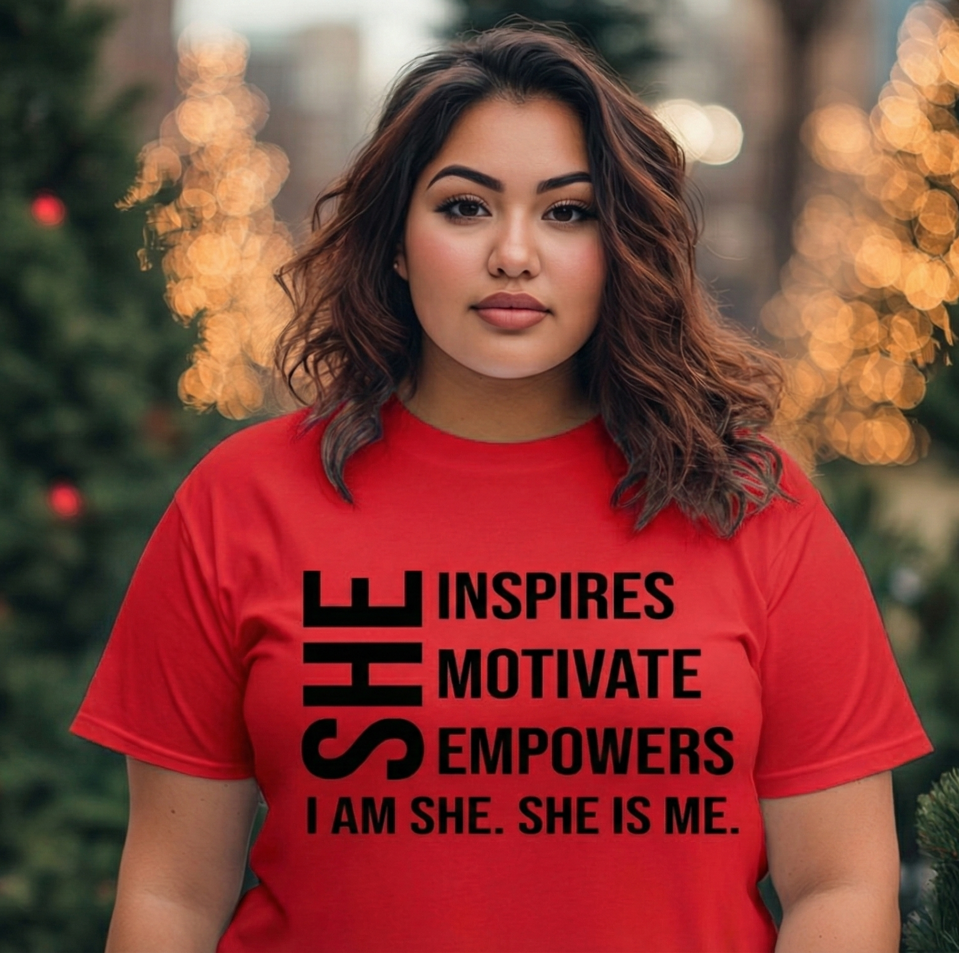 I Am She” Empowerment Tee