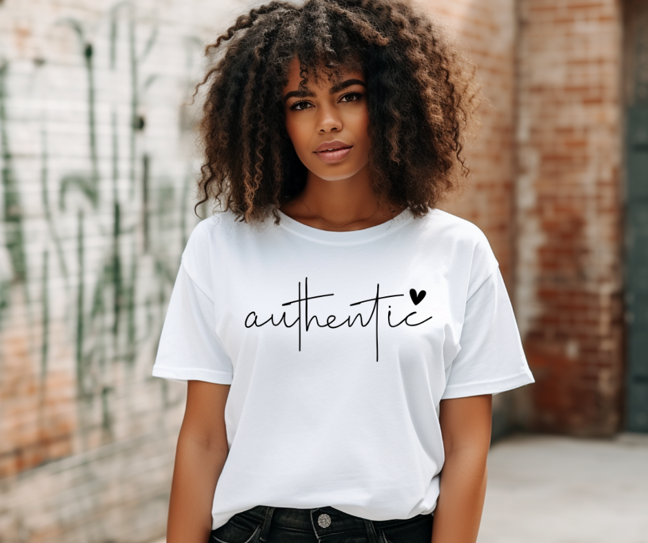 Authentic Heart Graphic Tee